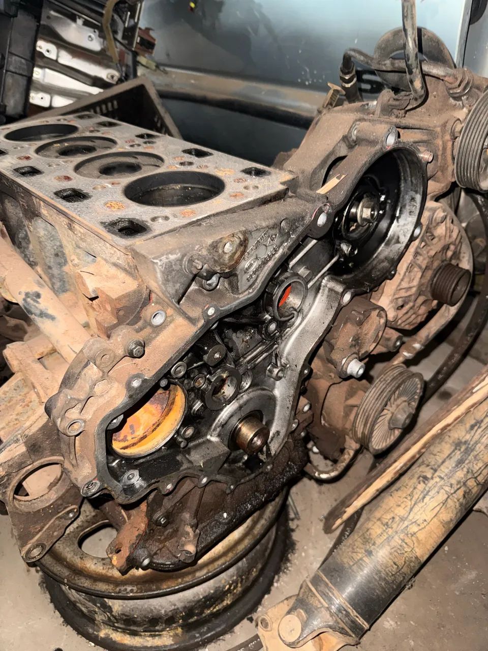 Bloco motor renault master 2.5 2007 a 2012 