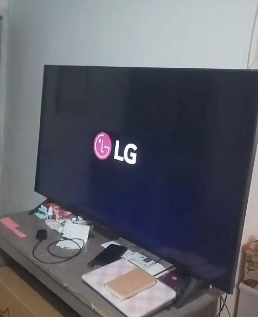LG 50 polegadas, smart, semi nova 