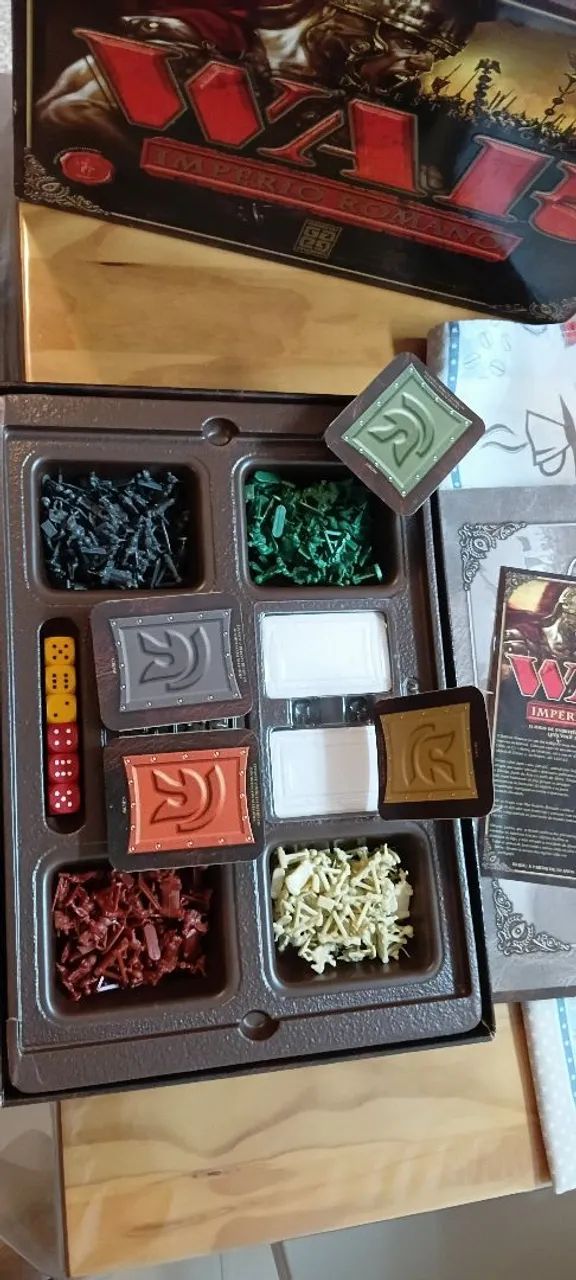 Jogo de tabuleiro war - império romano - perfeitas condições  - Foto 2
