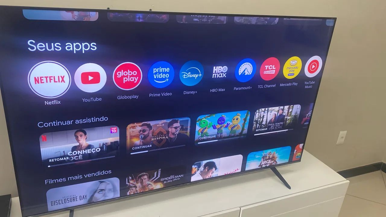 Vendo Tv marca TCL 65 polegadas - Foto 4