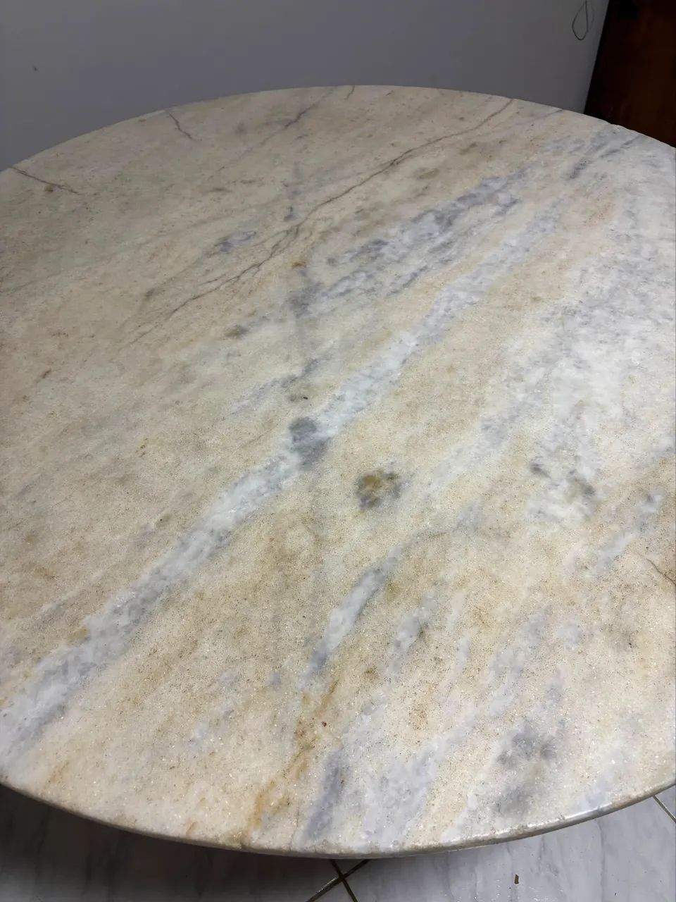 Mesa de mármore branca - Foto 4