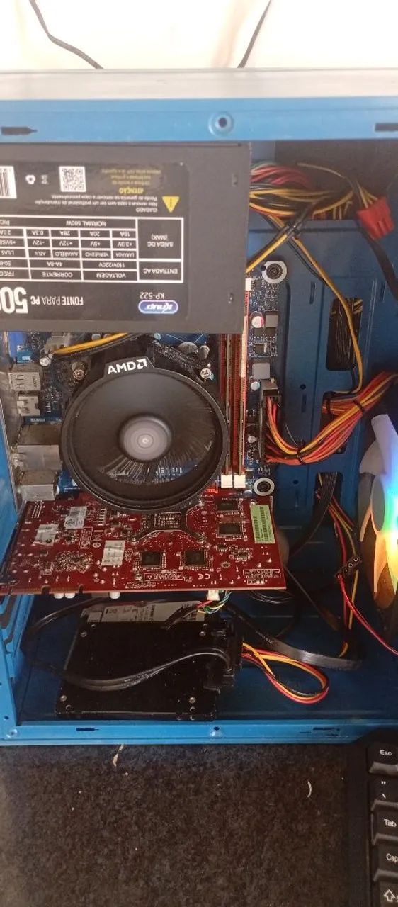 PC DESKTOP COM processador i32120 8 GB RAM E PLACA DE VÍDEO  - Foto 3
