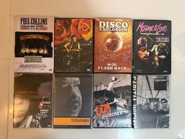 Coleção com 27 dvds originais - shows e filmes, Queen, Led