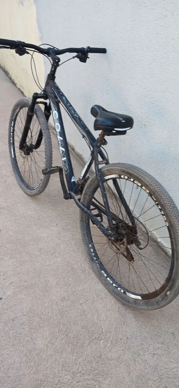 Bicicleta aro 29, freio hidráulico 
