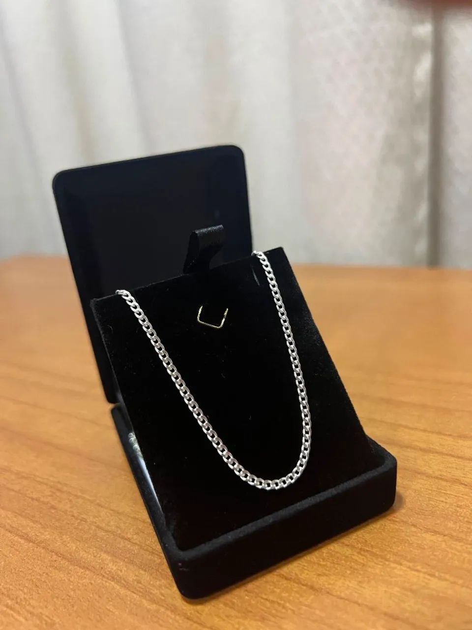 Corrente Grummet Prata / Cordão masculino 