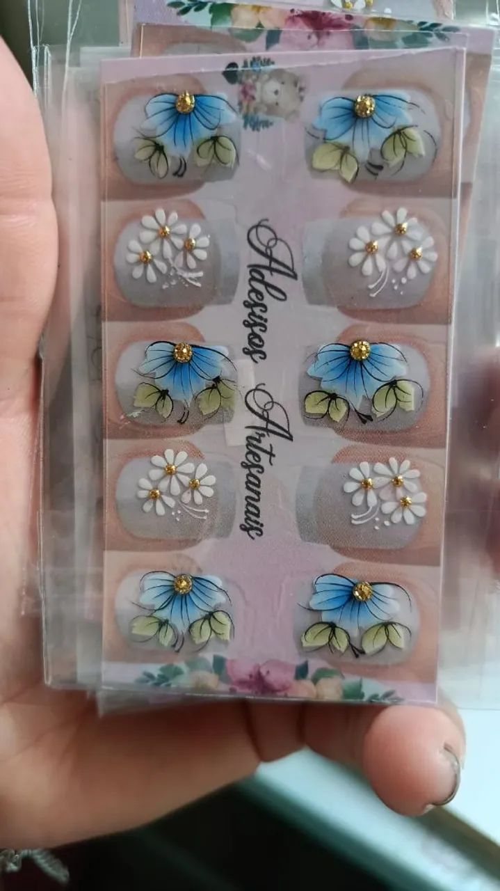 Adesivos de unha manual  - Foto 2