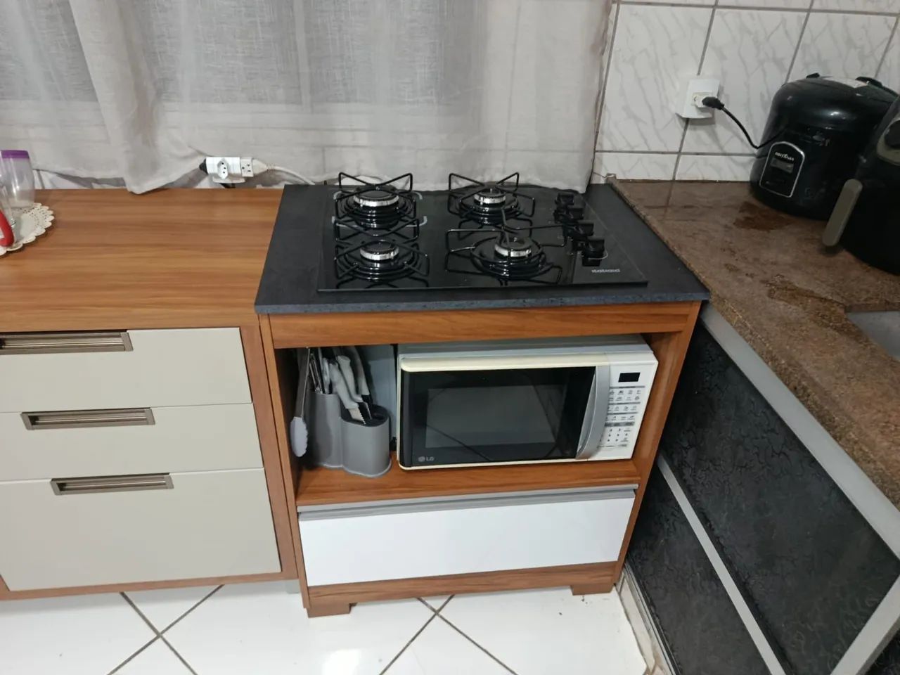 Balcão CookTop 4 Bocas