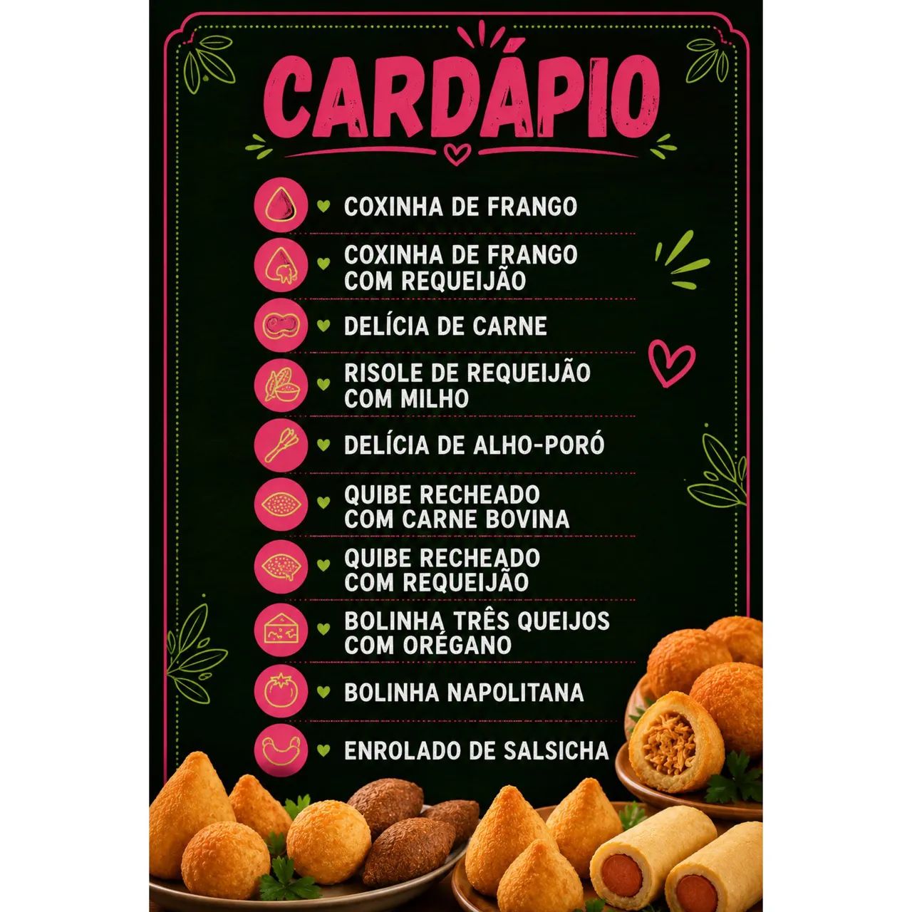 SALGADOS FRITOS PARA FESTAS E EVENTOS! - Foto 2