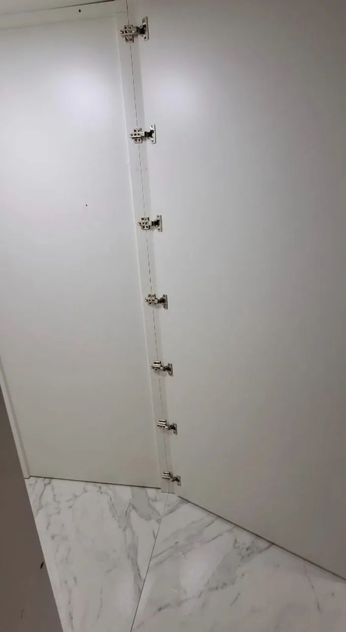 Provador de roupas mdf com 4 repartição e porta - Foto 4
