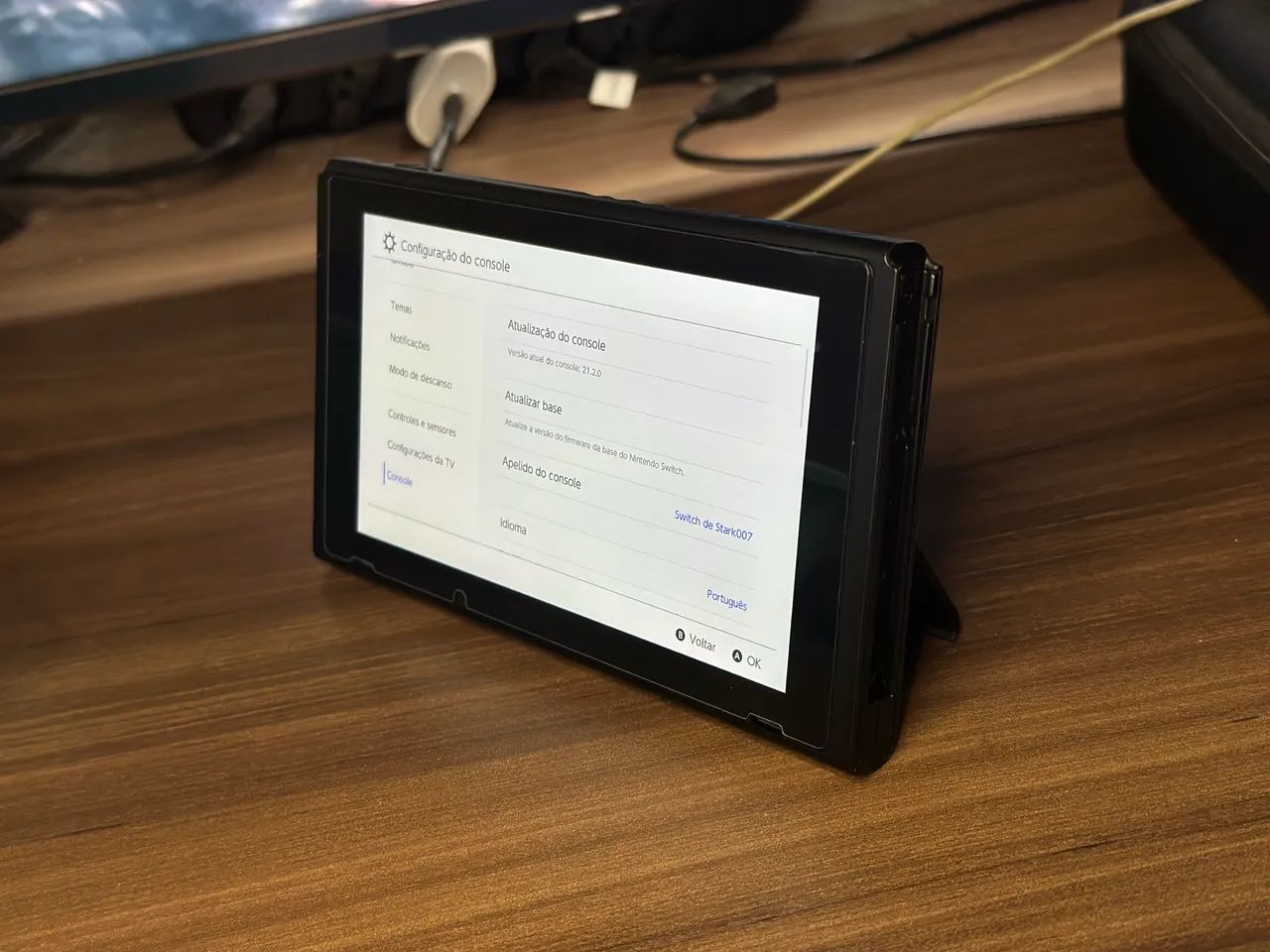 Nintendo Switch V2 Tablet Apenas LEIA A DESCRIÇÃO  - Foto 2