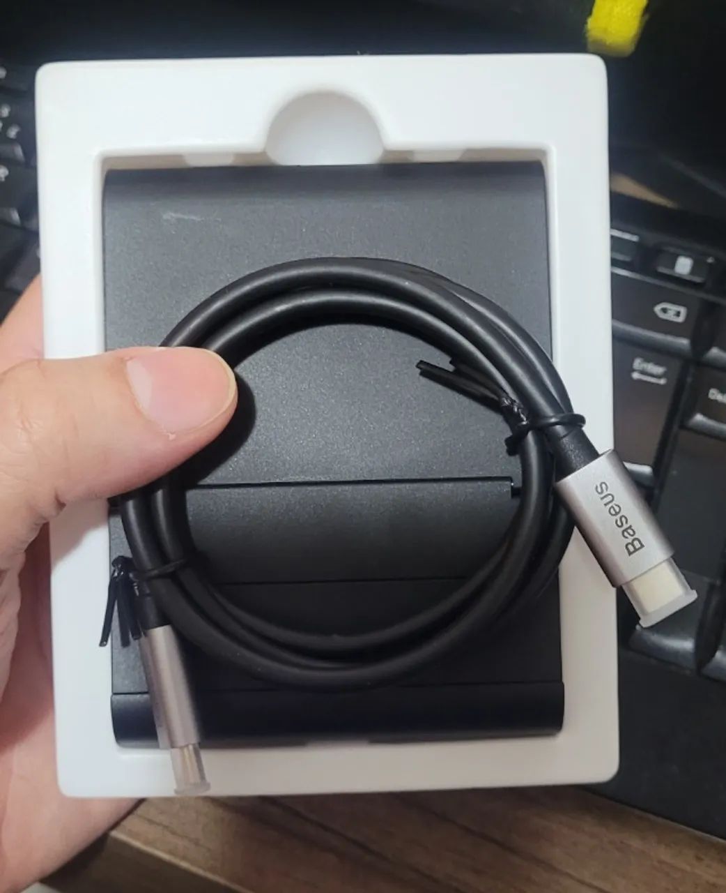 Base docking usb tipo c - Baseus - funciona com samsung dex - Foto 3