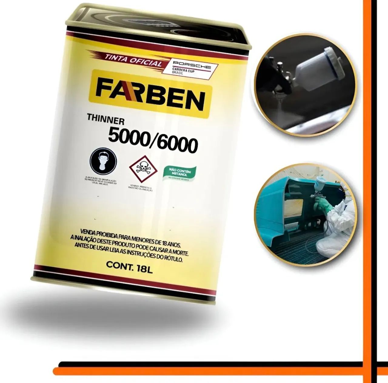 Farbem 5000/6000 - 18lts - 15 latões 
