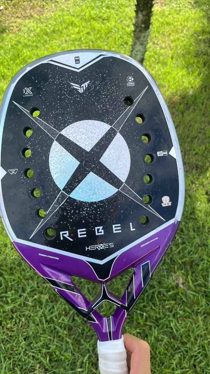 Raquete de BeachTennis Hereos Rebel 2026 (DESCRIÇÃO!!!)