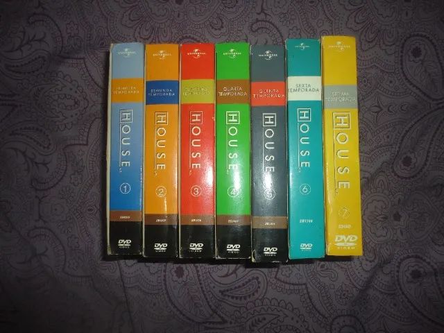 dr house e criminal mind dvds completos - Foto 3