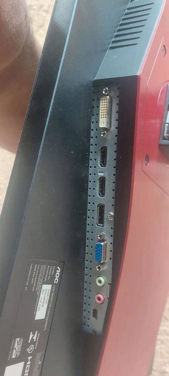 Monitor Gane, retirada de peçaa - Foto 2