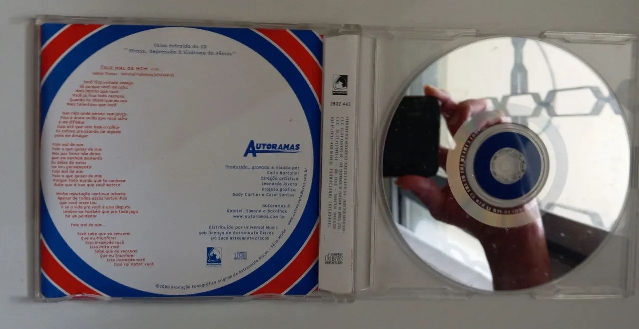 Autoramas Fale Mal de Mim CD Promo  - Foto 4