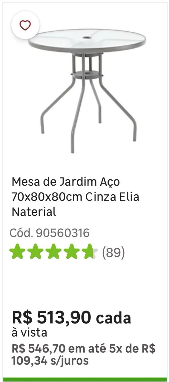Cadeiras e mesas lacradas - NUNCA USADAS - Foto 3