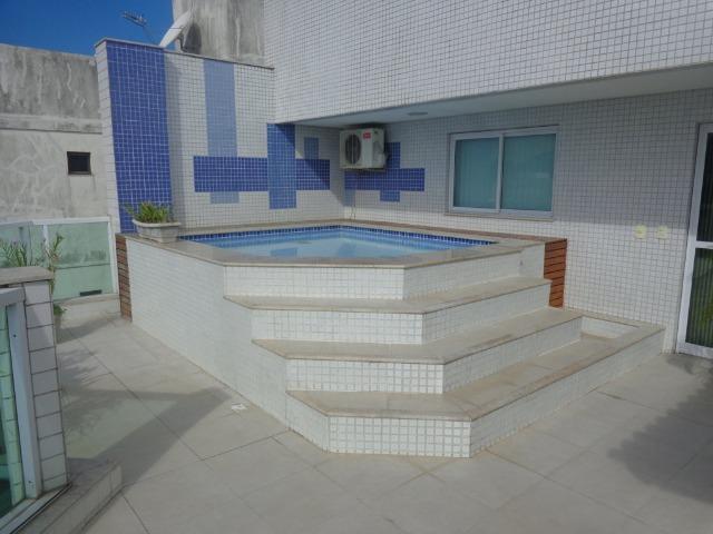 Cobertura C/piscina e churrasqueira p/ 15 pessoas, 3 Suítes C/Ar cond - Foto 13