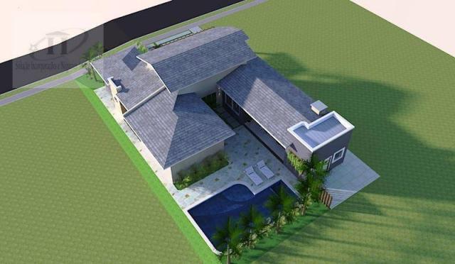 Casa com 3 dormitórios à venda, 200 m² por R$ 890.000,00 - Residencial Tamboré Campo Caman - Foto 4