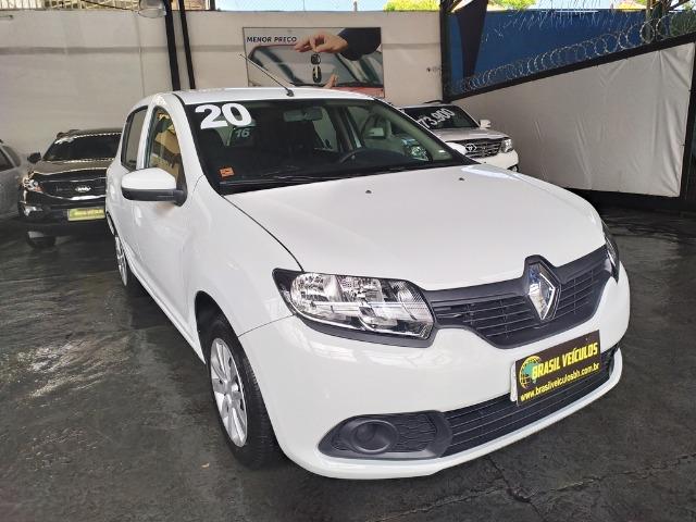 Renault Sandero 1.0 Expression 8mil km 2020 (2mil entrada 60x 999)