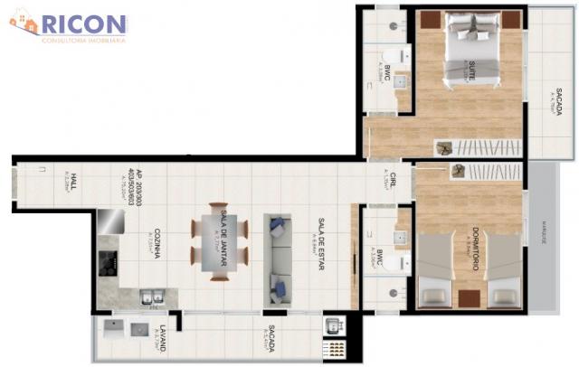Apartamento, Saguaçu, Joinville-SC - Foto 13