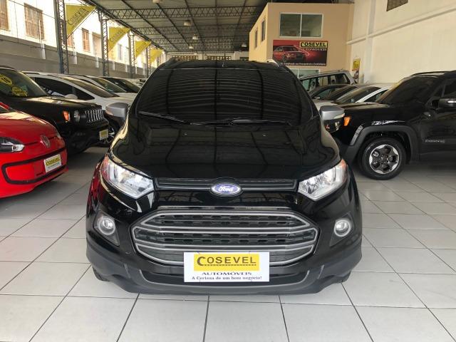 Ecosport Freestyle 1.6 2015, mecânica, couro, revisada na Ford, nova