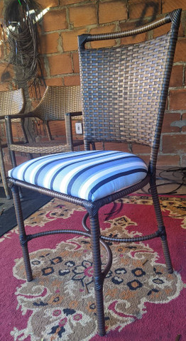 Conjunto de mesa de fibra sintética - Foto 4