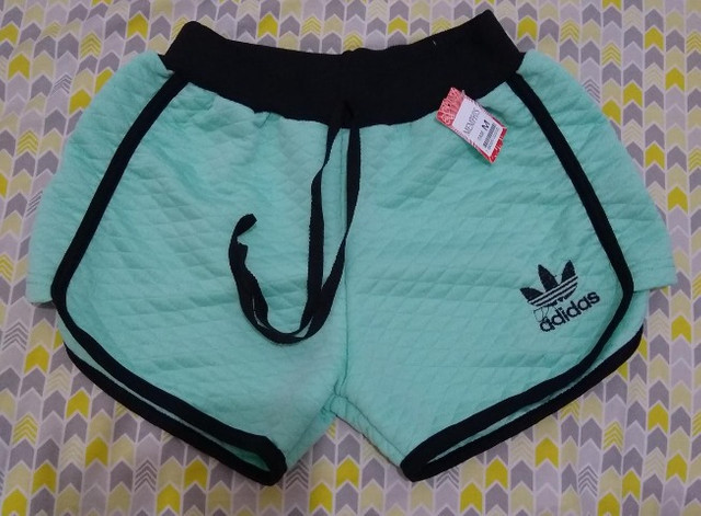 shorts adidas feminino moletom