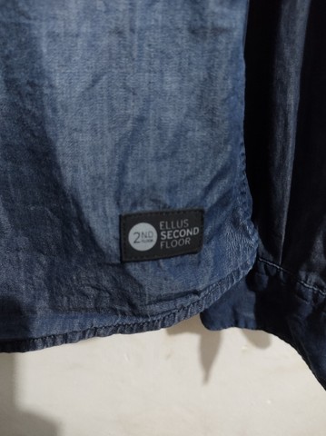 Camisa jeans Ellus Second floor Tam. G - Foto 2