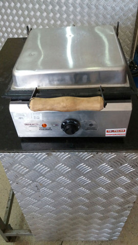 Chapa elétrica com prensa tedesco