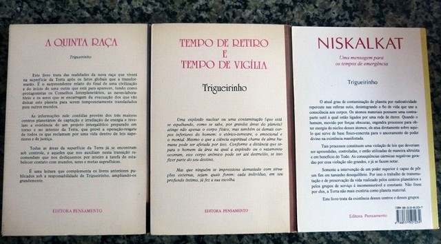 Coleção 3 Livros Trigueirinho - Fraternidade Branca Centro energético Terra América Sul  - Foto 2