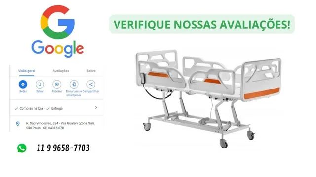 Cama Hospitalar Locação e Aluguel - Foto 3