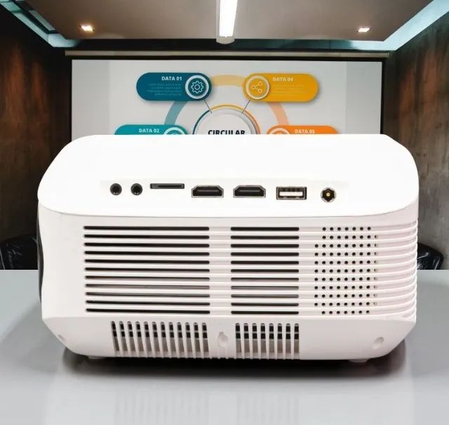 Projetor Led 3100 Lumens 1920x1080 Full Hd 30 ~ 120 Polegadas Knup Novo na Caixa - Foto 2