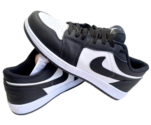 Tênis Jordan Low Branco Preto 42 - Foto 2