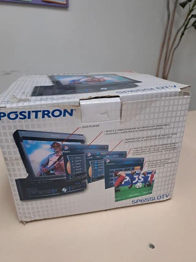DVD PLAYER SP655I DTV ? LCD 7 RETRÁTIL ? USB ? TV DIGITAL ? AUX FRONTAL ? BLUETOOTH - Foto 2