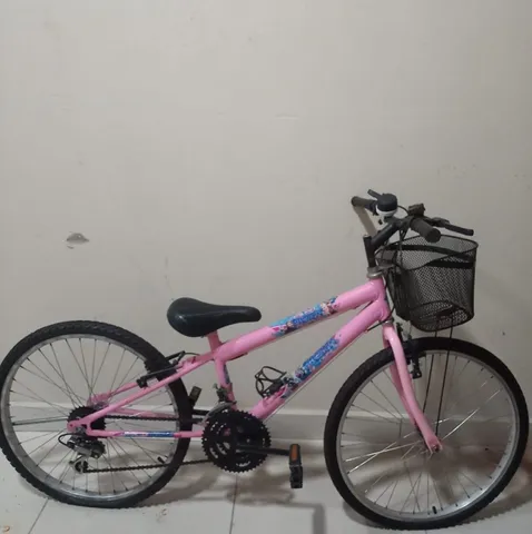 Bicicleta Status Belíssima Aro 20 1V V-Brake Rosa Barbie