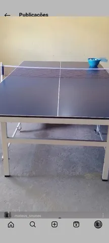 Mesa de Tênis de Mesa / Ping Pong Automat MDF 28mm - Preta