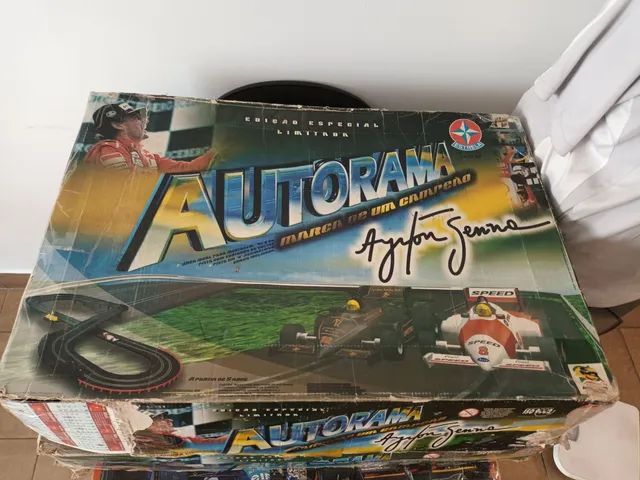 Vendo autorama estrela  mod. Ayrton Senna dos grandes  - Foto 5