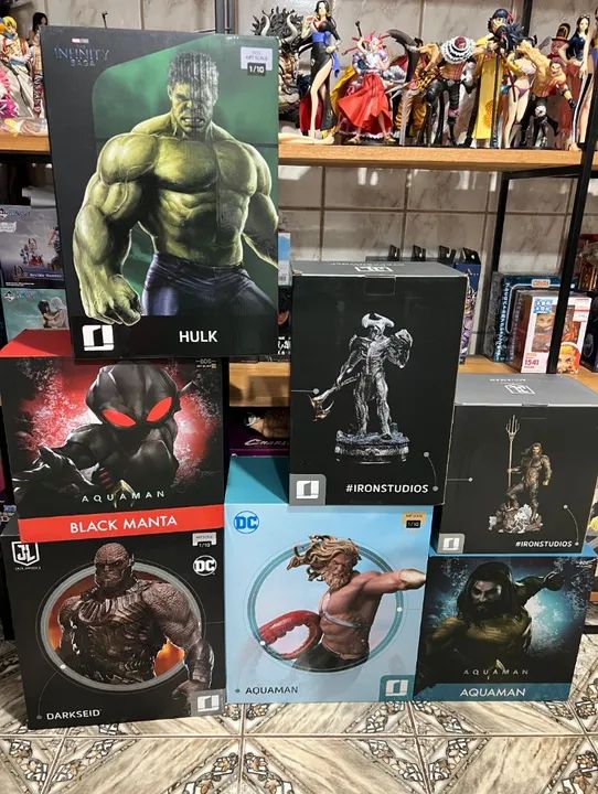 Coleção Action Figures DC Comics