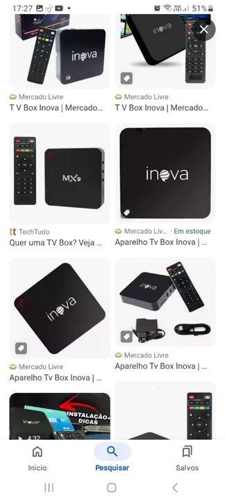 TV Box Inova - Nova