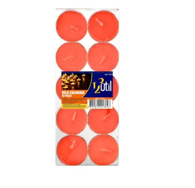 Vela Colorida Com 10 Pçs Dc8 123util - Foto 2