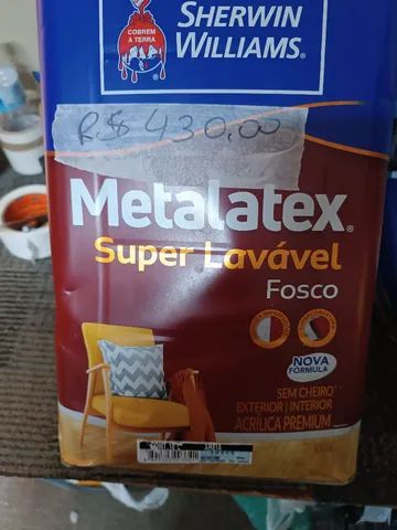 Tinta Sherwin Williams Metalatex Premium areia