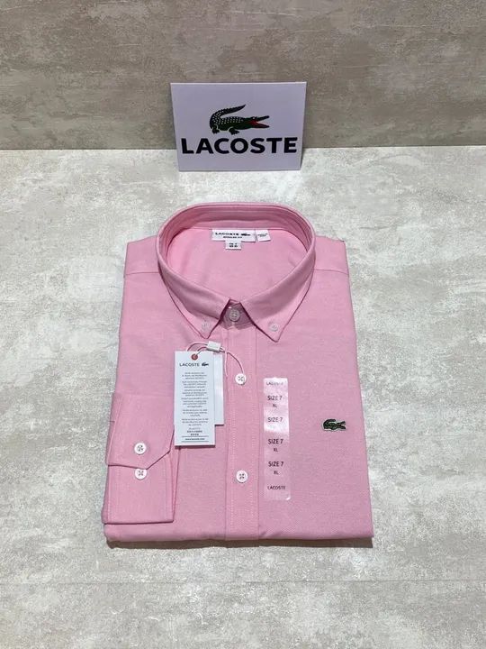 Camisa Social L@coste Mangas Longas Regular Fit - Foto 2