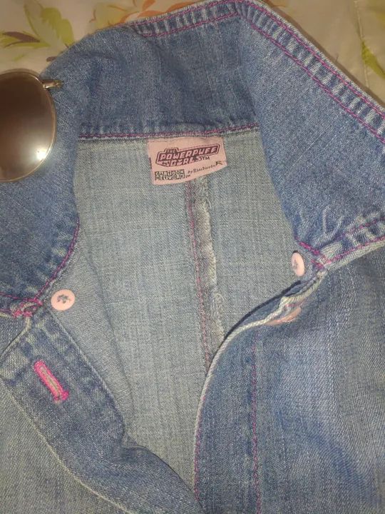 Jaqueta jeans infantil superpoderosas Riachuelo  - Foto 2