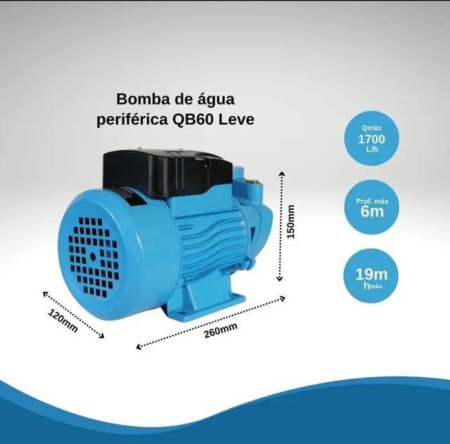 Bomba de água periférica  - Foto 3