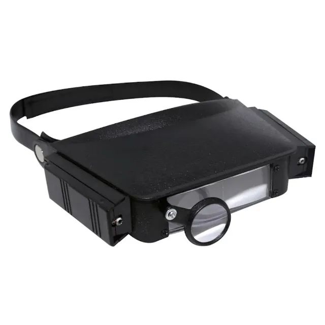 Lupa De Cabeça Pala Com 3 Lentes Western Lp-40 - Foto 2