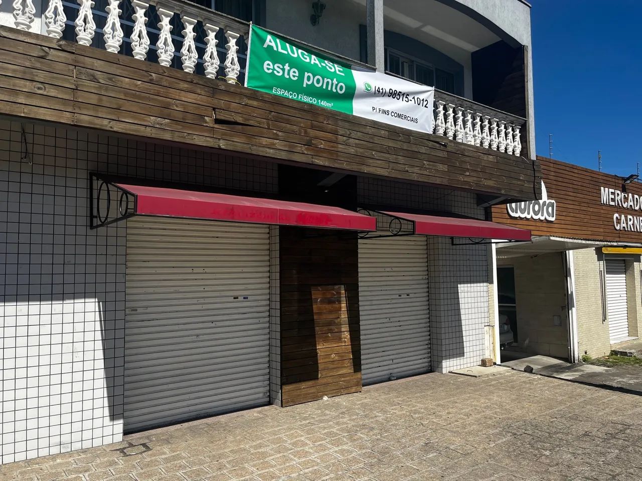 Loja comercial Novo Mundo 150m2