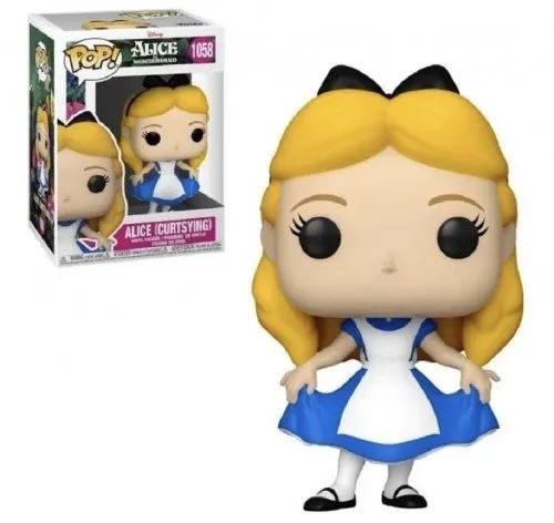 Funko Pop Disney Alice Fazendo Mesura 1058 446519757840721920