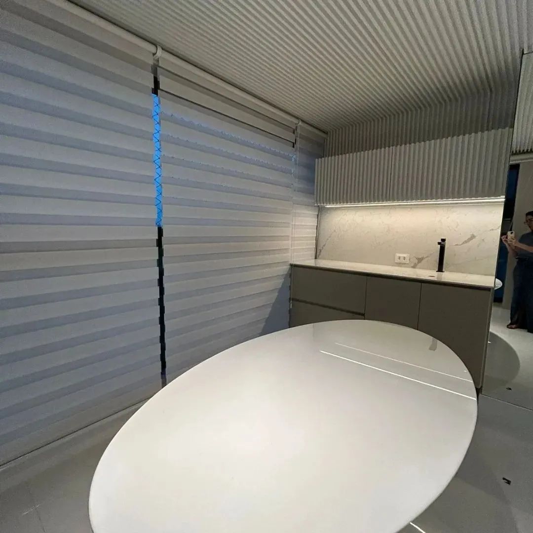 Mesa saarinen 160x90 em mármore nanoglas  - Foto 3