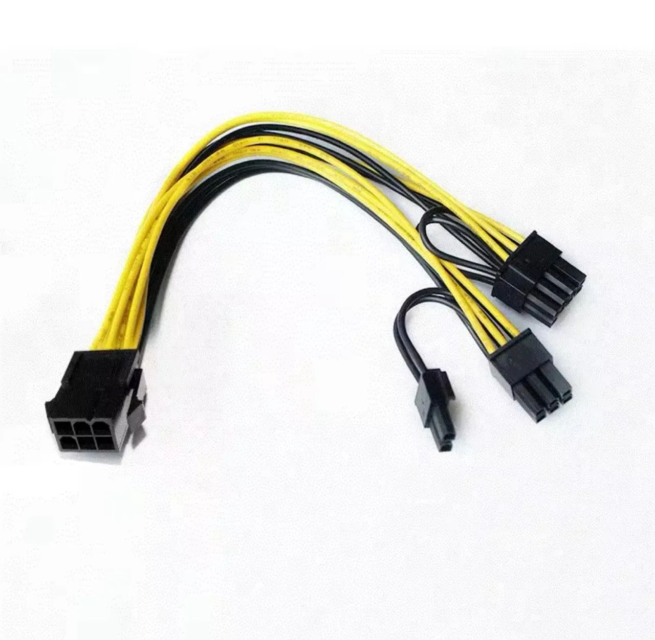 Cabo adaptador PCI-e 6 pinos para 16